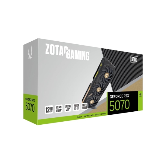ZOTAC GAMING GeForce RTX 5070 SOLID 12GB GDDR7